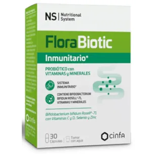 NS Nutritional System Immune Florabiotic 30 Capsules