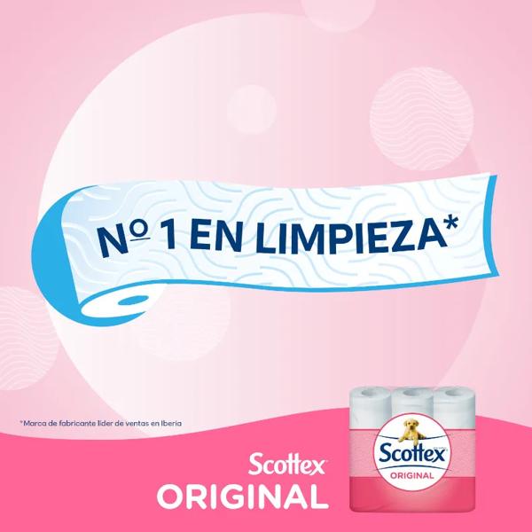 Scottex Original Toilet Paper 12 units