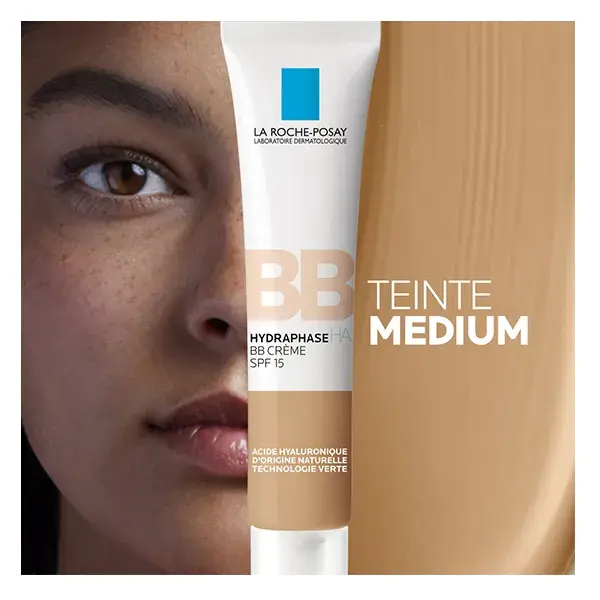 La Roche Posay Hydraphase HA BB Crème SPF15 Teinte Medium 40ml