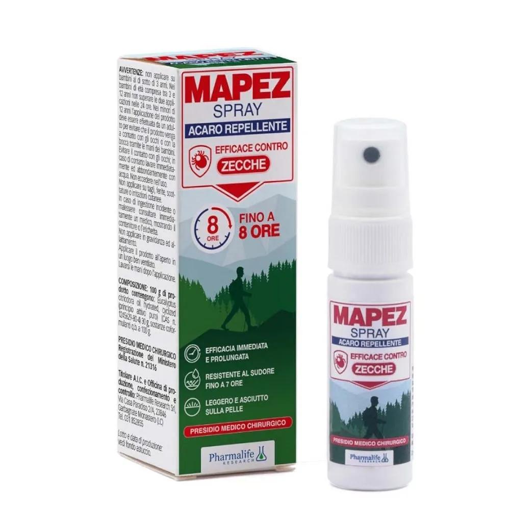 Mapez Zecche Spray Repellente Anti-Zecche 20 ml