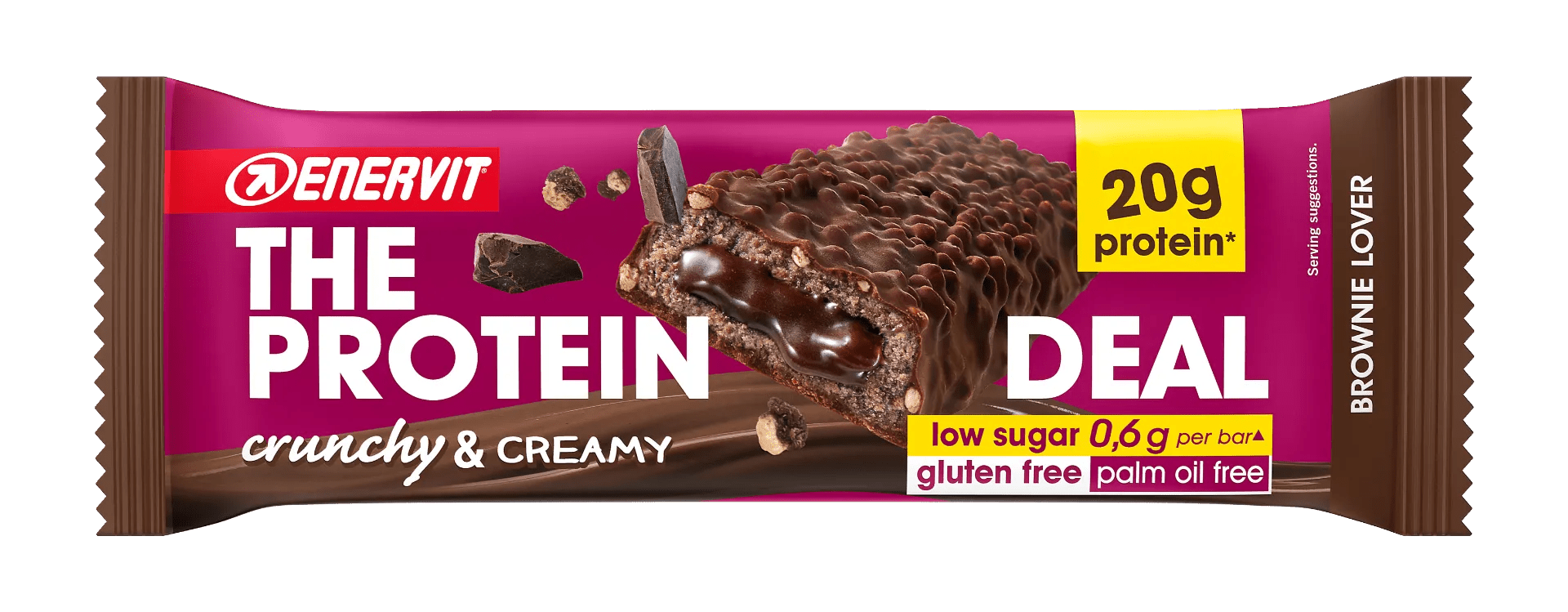 Enervit The Protein Deal Barretta Proteica Gusto Brownie Lover 55 gr