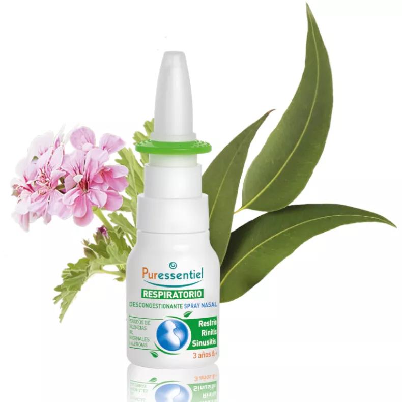 Puressentiel Spray Nasal Descongestionante con Aceites Esenciales BIO 15 ml