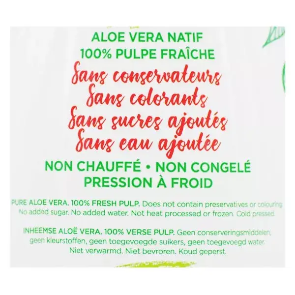 MKL Green Nature Jus Aloe Vera à Boire 1L