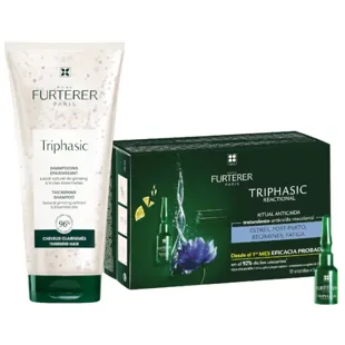 René Furterer Queda Reacional Trifásica 12 Ampolas + Shampoo 200 ml