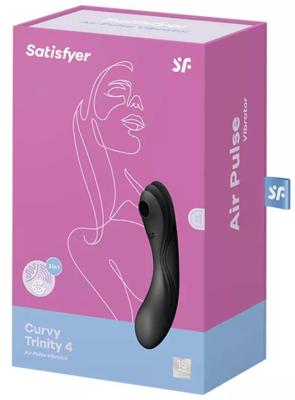 Satisfyer Curvy Trinity 4 Noir