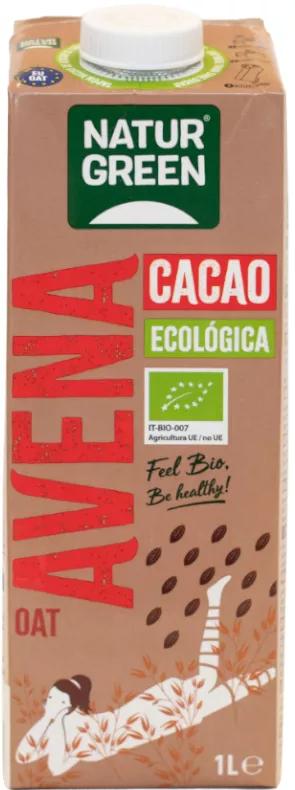 NaturGreen Bebida Avena y Cacao Eco 1 L