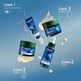 Weleda Gentiane Bleue & Edelweiss Soin Yeux & Lèvres Redensifiant Bio 10ml