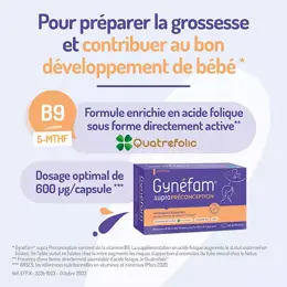 Gynéfam Supra PréConception Boîte de 2 mois 60 capsules