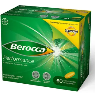 Berocca Performance Vitamins and Performance 60 Tablets