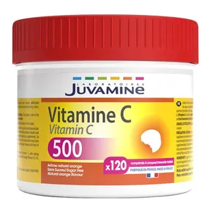 Juvamine Vitamina C 500 Formato Famiglia 120 compresse da masticare