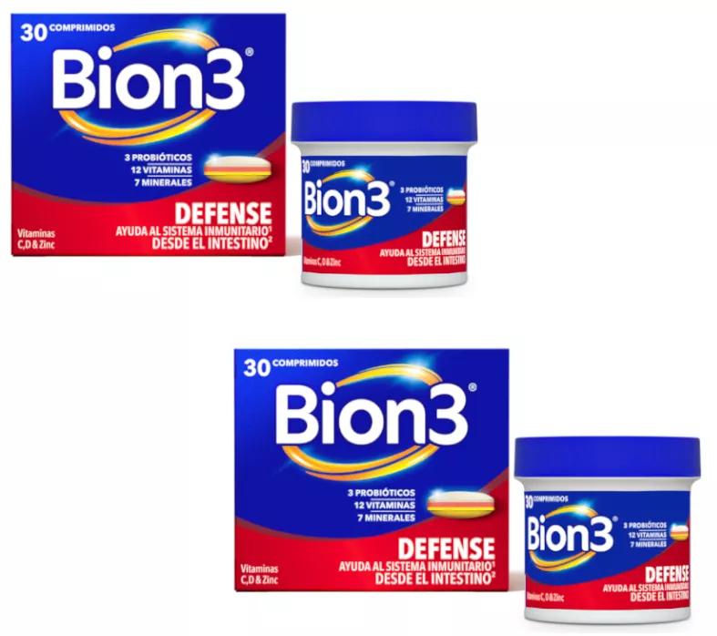 Bion3 Protect Vitamine D et Zinc 2x30 Comprimés