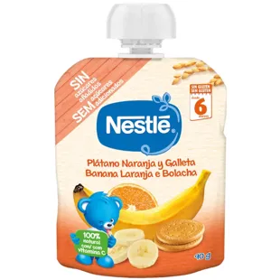 Nestle Banana, Orange and Cookie Bag 90gr