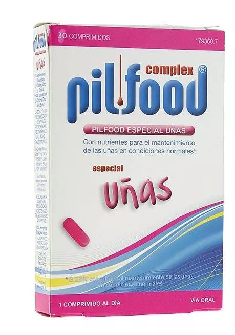 Pilfood Complex Especial Unhas 30 Comprimidos