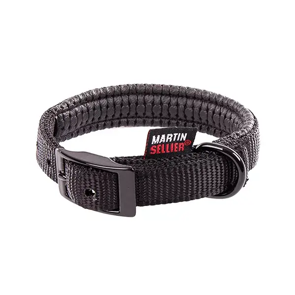 Martin Sellier Collar Recto Confort 25mm x 55cm Negro