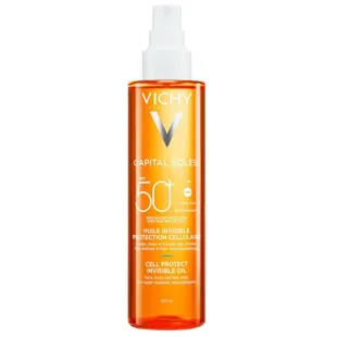 Vichy Capital Soleil Invisible Cell Protect Oil SPF50+ 200 ml