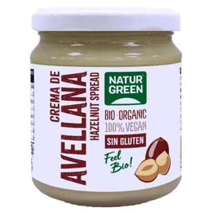 NaturGreen Crema de Avellanas 100% Bio 250 gr