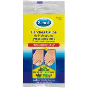 Scholl Tratamiento para Callos de Molespuma 9 Parches