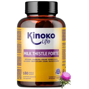 Kinoko Life Milk Thistle Forte 180 Capsules