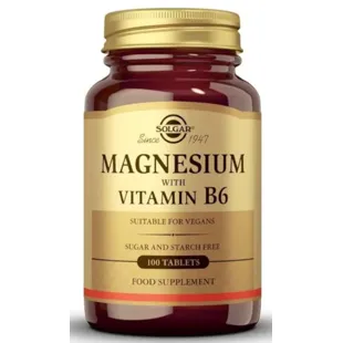Solgar MAGNESIUM + B6 (100)