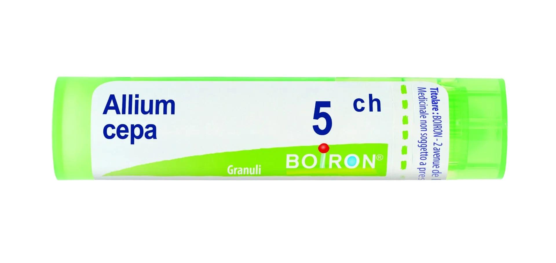 Boiron Allium Cepa 5CH Granuli Omeopatici Tubo