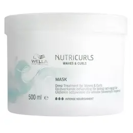 Wella Professionals Nutricurls Masque profond anti-frisottis pour cheveux ondulés et bouclés 500ml