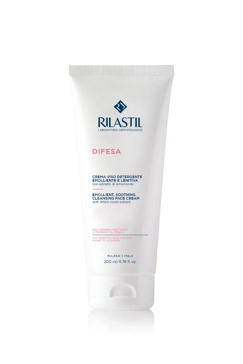 Rilastil Difesa Crema Viso Detergente Emolliente e Lenitiva 200 ml