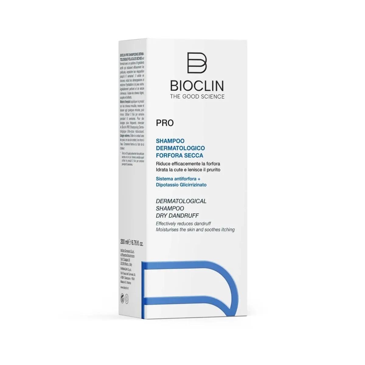 Bioclin Pro Shampoo Dermatologico Per Forfora Secca 200 ml