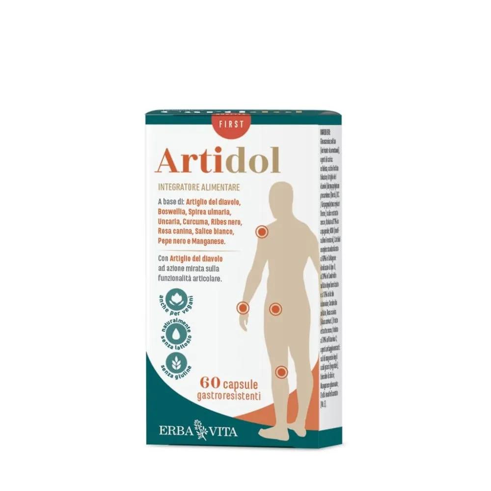 Erba Vita Artidol Integratore Articolare 60 Capsule