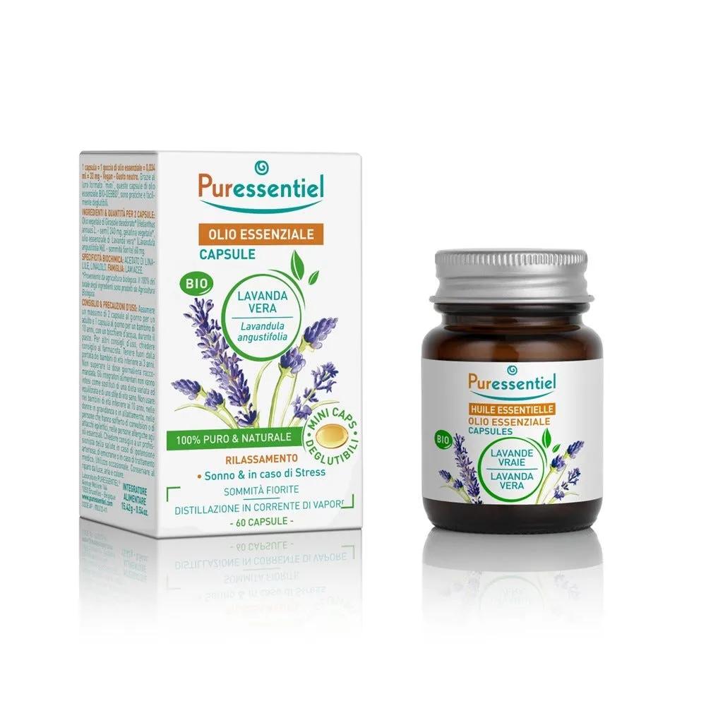 Puressentiel Lavanda Vera Bio Integratore Per Ridurre Lo Stress 60 Capsule