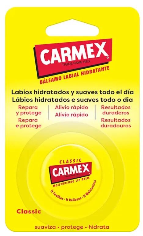 Classique de Carmex Baume Lèvres pot hydratant 75mg