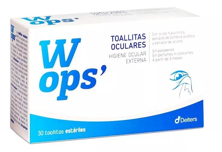 deiters Toalhitas Oculares Wops 30 Unidades