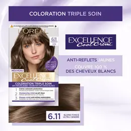 L'Oréal Paris Excellence Cool Crème 6.11 Blond Foncé Ultra Cendré