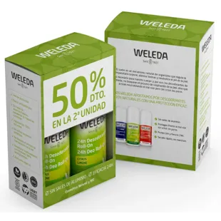 Weleda Citrus Deodorant Roll-on 2x50 ml