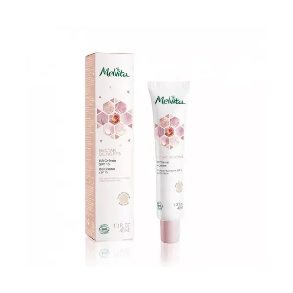 Melvita - néctar de rosas - BB crema SPF15 40ml