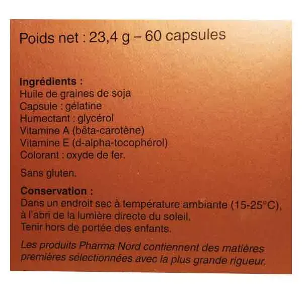 Pharma Nord ActiveComplex Carotène + E 60 capsules