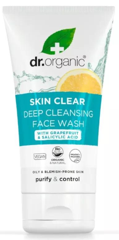 Dr. Organic Skin Clear Antipore Gezichtsreiniger 125 ml