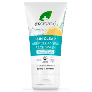 Dr. Organic Skin Clear Antipore Facial Cleanser 125 ml