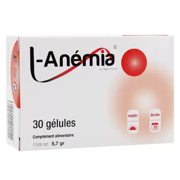 Health Prevent L-Anémia 30 gélules