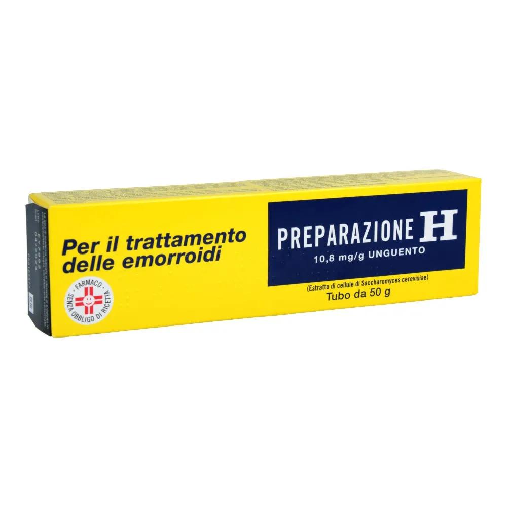 Preparazione H Crema per Trattamento Emorroidi e Ragadi Anali 50 gr