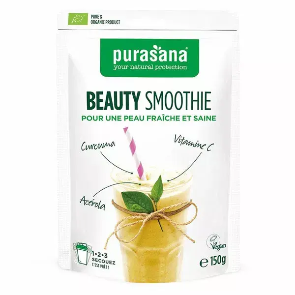 Purasana Beauty Smoothie Piel Fresca y Sana Vegano 150g