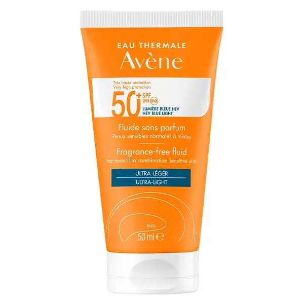 Avene Sun Care Fluid SPF50+ Unscented 50ml