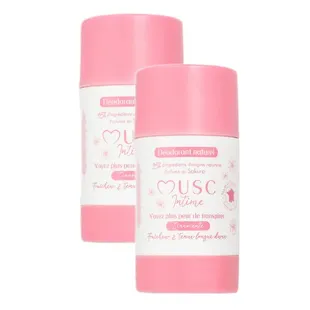 Deodoranti intimi profumati al muschio Sakura Flower - Confezione da 2 x 50 g