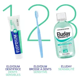 Elgydium Sensitive Dentifrice Dents Sensibles 75ml