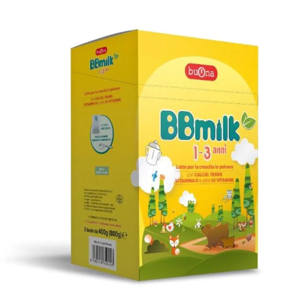 Buona Bbmilk 1-3 Anni Latte in Polvere Bio Per Bambini 800 gr