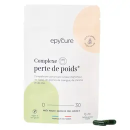 Epycure Minceur Cure Perte de Poids Déstockage des Graisses et Détox 60 gélules