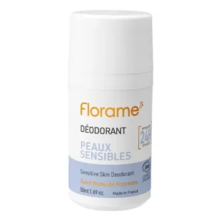 Deodorante roll-on Florame per pelli sensibili 50 ml