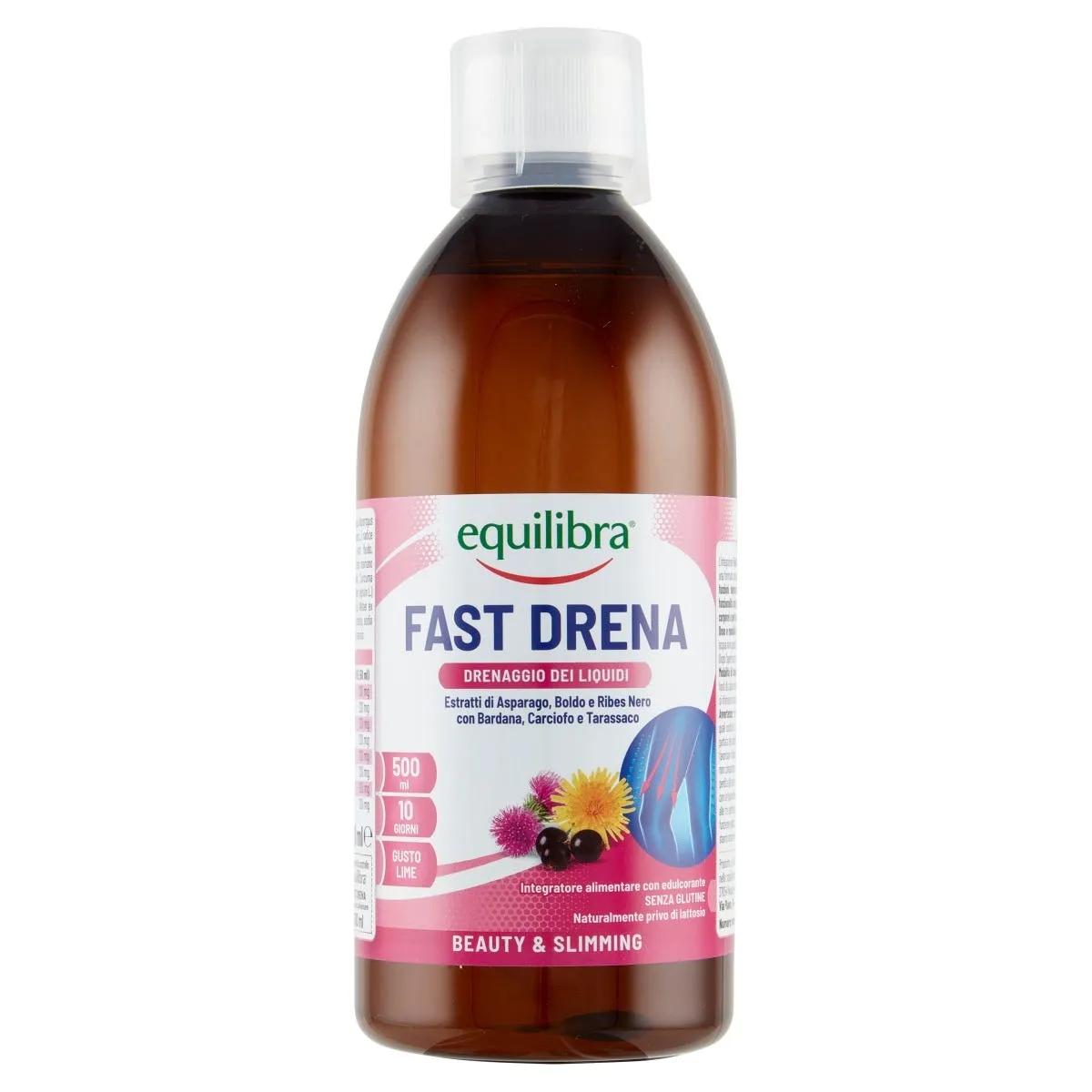 Equilibra Fast Drena Integratore Per la Perdita Di Peso 500 ml