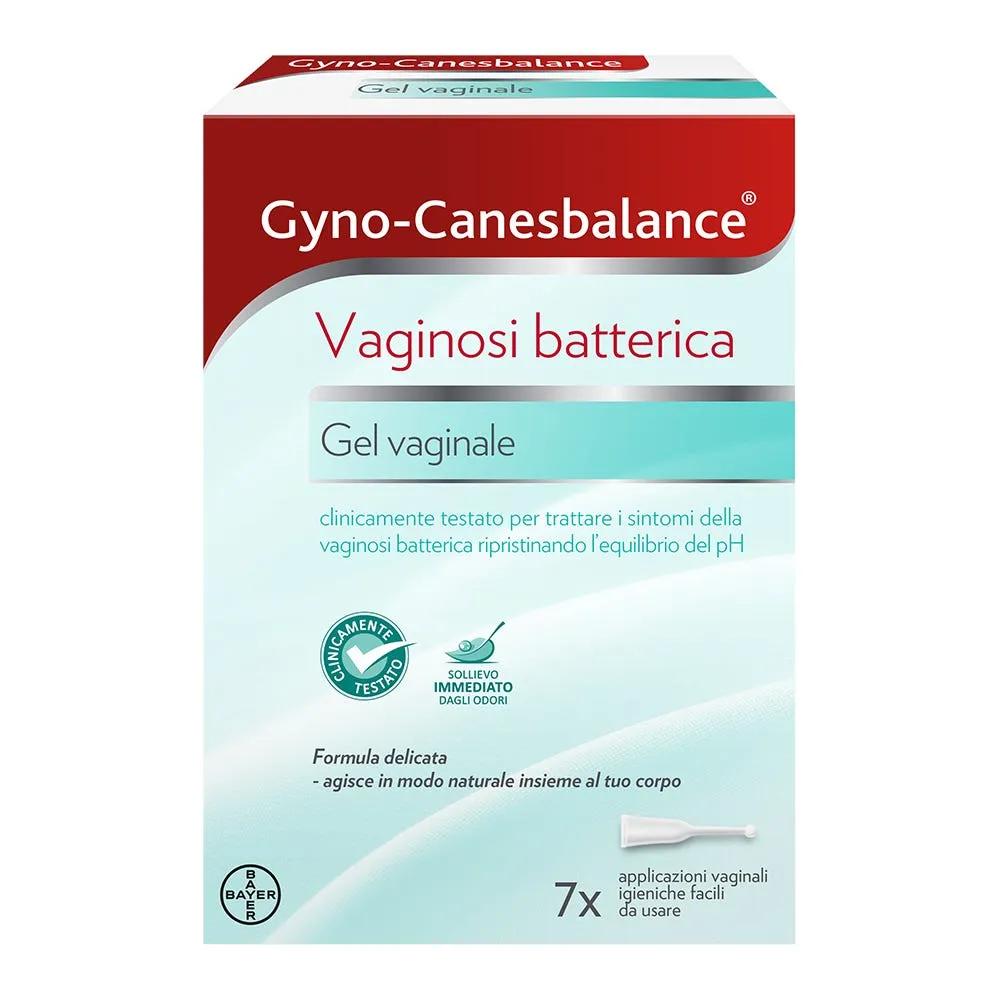 Gyno-Canesbalance Gel Vaginale contro Vaginosi Batterica Infezioni Vaginali 7 Flaconcini Applicatori