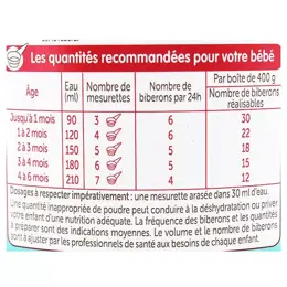 Guigoz Lait en Poudre Sans Lactose 1er Age 400g