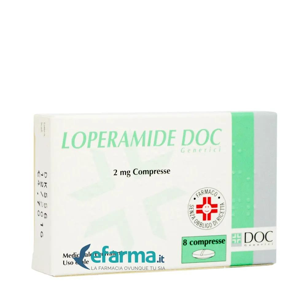 Loperamide Doc Generici 8 Compresse 2 mg